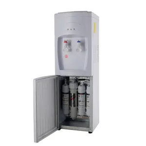 地板立式饮水机与 5 级过滤器 RO 系统水管连接分配器