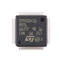 STM32G431RBT6 STM32G431 STM32G4 170MHz Cortex-M4F Contrôleur de moteur MCU 128KB Flash FDCAN LQFP64