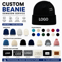 Bonnet en jacquard vert personnalisé avec logo, style trèfle, doux et extensible, sans revers, style irlandais, décontracté, streetwear, pour la plage et l'hiver