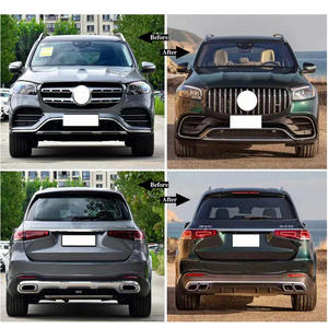 <span class=keywords><strong>GLS</strong></span> X167 W167 Facelift <span class=keywords><strong>Maybach</strong></span> Plastique Nouvel article avec clips inclus Pare-chocs avant arrière de voiture Diffuseur Kit carrosserie pour Mercedes benz - Product Image 5