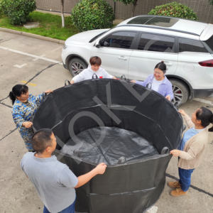 HOKBG Eco Friendly Heavy Duty Coco Turba 400 Litros Geo Fabric Grow Bags Flower Nursery Plant Grow Bag Grow Macetas para la <span class=keywords><strong>venta</strong></span> - Product Image 4