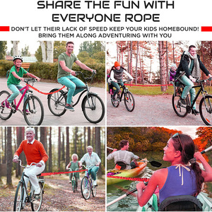 Cordon de remorquage élastique pour vélo de montagne pour enfants, best-seller, accessoire de vélo de montagne haut de gamme - Product Image 6