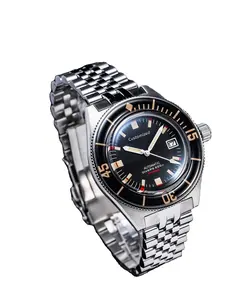 High-quality Fifty Fathoms Style divers Automatic Watch Sapphire Luminous Bezel 20ATM Marine Wrist Watch