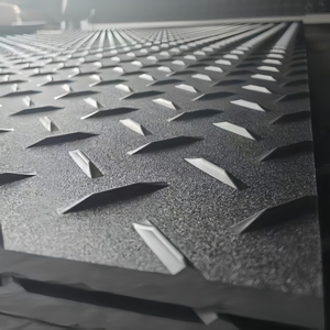 Tapis de protection de sol en PEHD robuste antidérapant à emboîtement pour chantier de construction, route temporaire pour excavatrice - Product Image 3