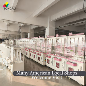 दुकानदारों के सामने गुड़िया क्रेन मशीन टॉय ग्रिपिंग पालतू जानवर कटचर-उल-वेंडिंग सिक्का संचालित डोलर गेम की दुकान आर्केड - Product Image 4