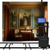 Impresora de Pared Vertical de Inyección de Tinta UV 3D Automática Faith DX7 DX10 Máquina de Dibujo Digital para Vidrio Azulejos Paredes Blancas