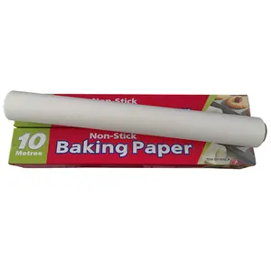 AIUDO Household Brand 30CM 38CM 40CM x 20CM 30CM 50M 100M Cooking Parchment Jumbo Pack Customized Colorbox Printed Bakery Paper