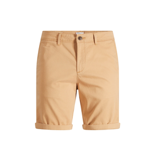 Pantalones Cortos Chino Casuales Transpirables para Hombre, Venta Directa de Fábrica 2024, Color Caqui, 100% Algodón, Calidad de Exportación de BD - Product Image 4