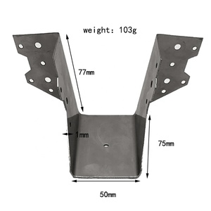 Đầu Nối Gỗ Thép Mạ Kẽm Móc Nối Gỗ - Product Image 4