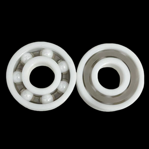 ลูกปืนเม็ดกลมร่องลึกขนาดเล็ก รุ่น Low Noise White 608ZZ P4 ZrO2 เหมาะสำหรับสเก็ตบอร์ดและเครื่อง CNC - Product Image 6