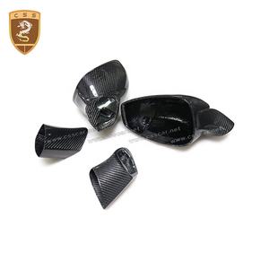 Cubierta de espejo retrovisor lateral izquierdo para Ferrari 488, cubiertas universales de fibra de carbono - Product Image 5