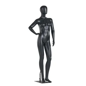 Torso de Maniquí de fibra de vidrio de cuerpo completo femenino realista con soporte