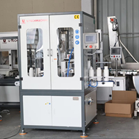 Machine de découpe et de finition entièrement automatique pour goulot de bouteille en plastique PE PVC PP PET PC HDPE
