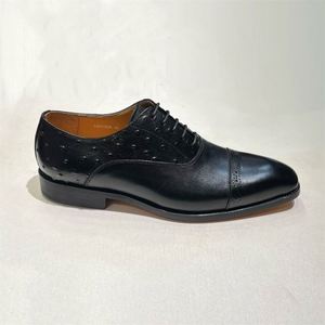 Zapatos de Negocios de Alta Calidad para Hombre, Zapatos Oxford con Cordones, con Función de Aumento de Altura, Estilo de Oficina, Adecuados para Bodas y Fiestas - Product Image 4