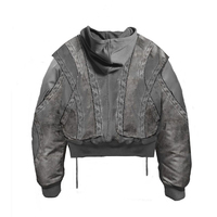 Vente en gros de sweats à capuche surdimensionnés pour hommes, imprimés sur mesure, avec logo imprimé en mousse, unisexe, sweats à capuche épais