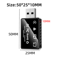 Adaptador Carplay USB Negro, Convierte Adaptador Carplay 4 en 1, Carplay Inalámbrico, Android Auto, Mirror Link, Airplay