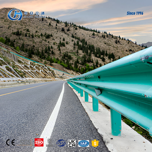 Q235 Q345 Barrera de tráfico de carretera de viga flexible de acero galvanizado para seguridad Tipo de producto Barandilla - Product Image 2