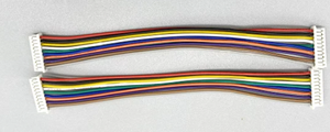 KMD MX1.25mm 灰色带状电缆端子连接器 UL2651 镀锡铜导体 PVC 绝缘 28AWG 2-8P 插针 - Product Image 3