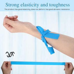 मानक आकार (1 ''* 18''/2.5 सेमी * 45 सेमी *) के आधार पर चिकित्सा डिस्पोजेबल टूर्निकेट - Product Image 6