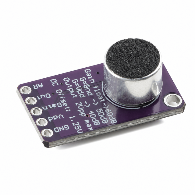 MAX9814 Microphone Amplifier Module with AGC Auto Gain Control MAX9814