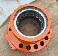 Pièces de machines de construction, tête de bouchon de vérin hydraulique résistante à haute pression pour systèmes hydrauliques d'excavatrices
