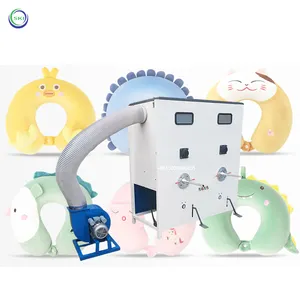 Portable Pillow Sofa Stuffing Machine Cushion Pp Cotton Fiber Filling Machine For Stuffed Toys