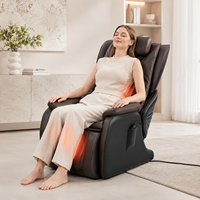 Fauteuil de massage pliable direct usine, vente en gros, compact, zéro gravité, chauffant, électrique, inclinable, OEM ODM pour la maison et la vente au détail