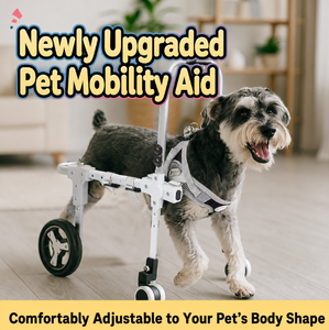 Adjustable Four-Wheel Pet Mobility Aid <b>Dog</b> Walking Wheels Carrier Harness Rehabilitation Travel Helper - Product Image 2