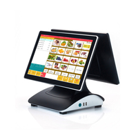 Ordre Système Alimentaire PC Tout en Un Ordinateur Tactile Win10 ou Linux Point de Vente Affichage Pos Logiciel Tablette Terminal Dispositif 15.6 pouces