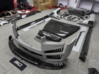 Pare-chocs avant en fibre de carbone Hotter SD avec éclairage LED pour Rolls Royce Cullinan Msy Wide Body Kit, directement de l'usine, haute performance