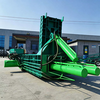 Compacteur de balles hydraulique en alliage métallique avec moteur - Presse horizontale pour le recyclage des déchets de fer, d'acier et d'aluminium