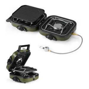 Réchaud à <span class=keywords><strong>gaz</strong></span> compact et portable, design de style bureau, pour <span class=keywords><strong>camping</strong></span>-cars et usage commercial, <span class=keywords><strong>mini</strong></span>-kit de cuisson (butane) en acier inoxydable, produit très vendu - Product Image 4