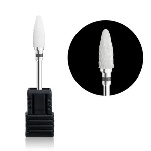 Broca de cerámica de tungsteno para manicura y pedicura, pulidor de uñas, accesorio para equipos de arte de uñas - Product Image 4