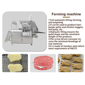 TCA di alta qualità industriale pepita di pollo anelli di cipolla patata hash marrone che forma la linea di produzione di lavorazione della macchina - Product Image 2