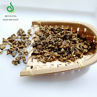 Thé noir biologique USDA à bourgeons simples Yunnan Gold Spiral, sac de 1 kg avec infusion d'ambre pour marque privée OEM, vente en gros ISO HACCP