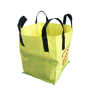 Sac en plastique PP durable EGP, <span class=keywords><strong>grand</strong></span> sac en vrac avec fond plat et boucle d'angle croisée pour le stockage du ciment et <span class=keywords><strong>la</strong></span> construction - Product Image 3
