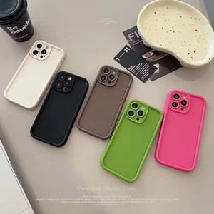 <span class=keywords><strong>Coque</strong></span> de téléphone élégante <span class=keywords><strong>beige</strong></span>, marron, noire pour <span class=keywords><strong>iPhone</strong></span> 17 16 15 14 13 12 <span class=keywords><strong>11</strong></span> Pro Max Plus 7 8 SE X XR XS Max – Housse de protection antichoc - Product Image 4
