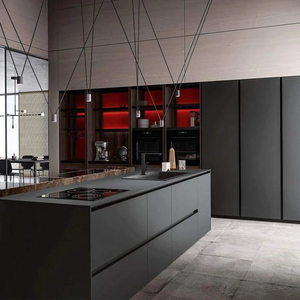 Meubles de cuisine modernes, design de garde-manger intégré, meubles de cuisine sur mesure, armoires pour immeubles résidentiels - Product Image 5