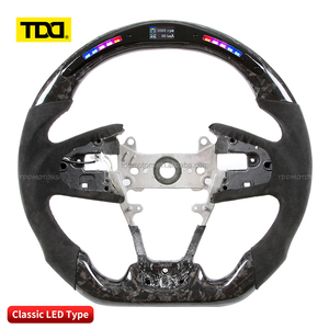 Volante Deportivo de Fibra de Carbono TDD LED para Honda Civic Accord 11ª Generación 2021 2022 2023 2024, Volante Deportivo Personalizado Original - Product Image 3