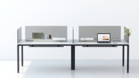 Muebles de Oficina Modernos, Escritorio Ejecutivo, Estación de Trabajo para Computadora, Escritorio Modular de Madera para Personal, Escritorio Compacto para Espacios Abiertos