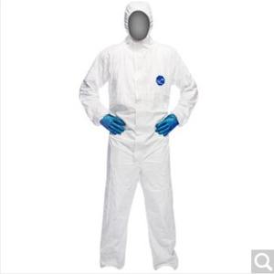 DuPont Tyvek Combinaison de peinture à capuche jetable et respirante d'une seule pièce Vêtements de protection Peinture en aérosol réfléchissante Applications (anciennement - Product Image 1