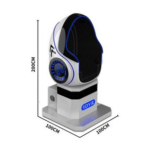 เก้าอี้ VR Egg Chair โรงภาพยนตร์ 9D แบบสองที่นั่งสำหรับขาย แว่นตา HTC <span class=keywords><strong>Vive</strong></span> 3D ระบบจำลองสถานการณ์เสมือนจริง เครื่องเล่นสวนสนุก - Product Image 4