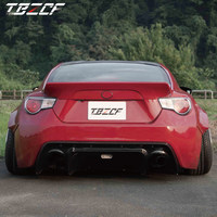 Aileron arrière en fibre de carbone dédié pour GT86 BRZ, modification d'aileron arrière Rocket Bunny de troisième génération
