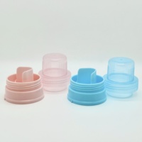 Tapa Dosificadora de Plástico PP Duradera para Productos Químicos Domésticos, con Boquilla y Rosca, de 1L/2L/3L, Fácil de Abrir, Antiderrames, para Detergente Líquido