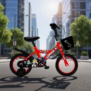 Vélo pour enfants, garçons et filles, 3-8 ans, vélo à pédales pour enfants, poussette pour enfants - Product Image 2