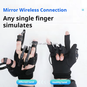 Macchina di esercizio a mano per l'ictus emiplegia recupero del dito dispositivo di riabilitazione massaggio Robot guanto terapia fornitura di formazione - Product Image 3