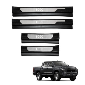 Accessoires de voiture de la marque Kqd, vente directe d'usine, protection de seuil de porte pour Mitsubishi Triton - Product Image 4