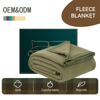 Couverture en polaire légère et chaude de taille Queen pour canapé, lit, canapé, lavable en machine, pour le camping et l'utilisation au lit