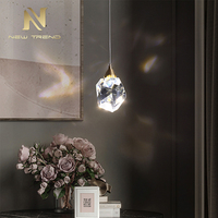 Nouveau produit, luminaires de décoration résidentielle, hôtel, escalier, lustre moderne en cristal LED