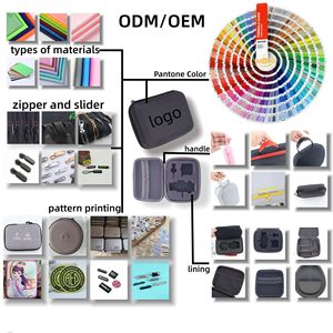 กล่องเก็บของ EVA แบบกำหนดเอง ความจุขนาดใหญ่ สำหรับบรรจุหูฟังดิจิตอล 3C แบบกดเย็น สไตล์เรียบง่าย - Product Image 3